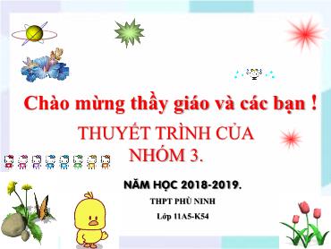 Bài giảng Vật lý Lớp 12 - Bài 29 Thấu kính mỏng - Năm học 2018-2019 - Trường THPT Phù Ninh